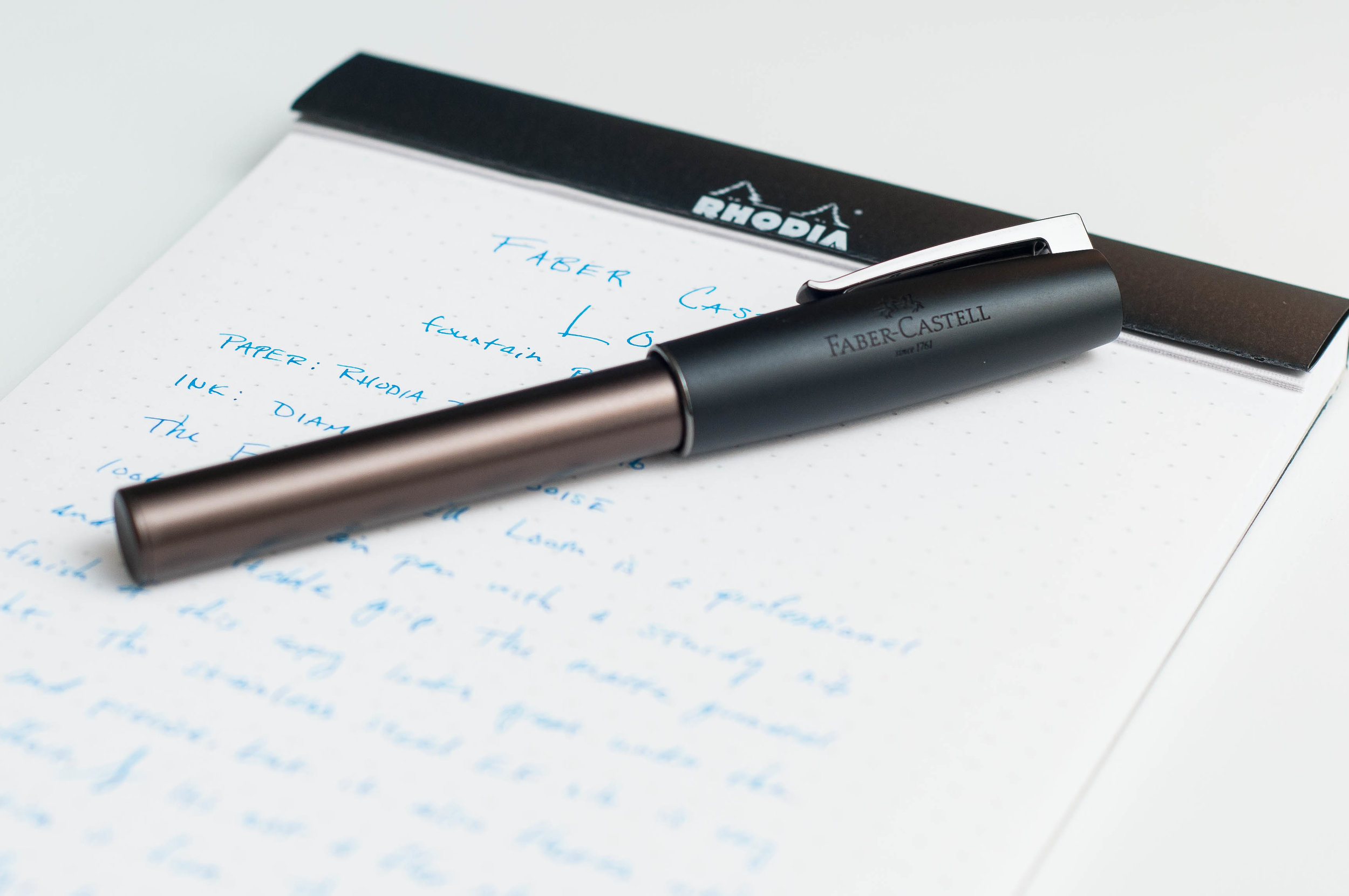 Faber-Castell Loom Fountain Pen Review — PASTOR AND PEN