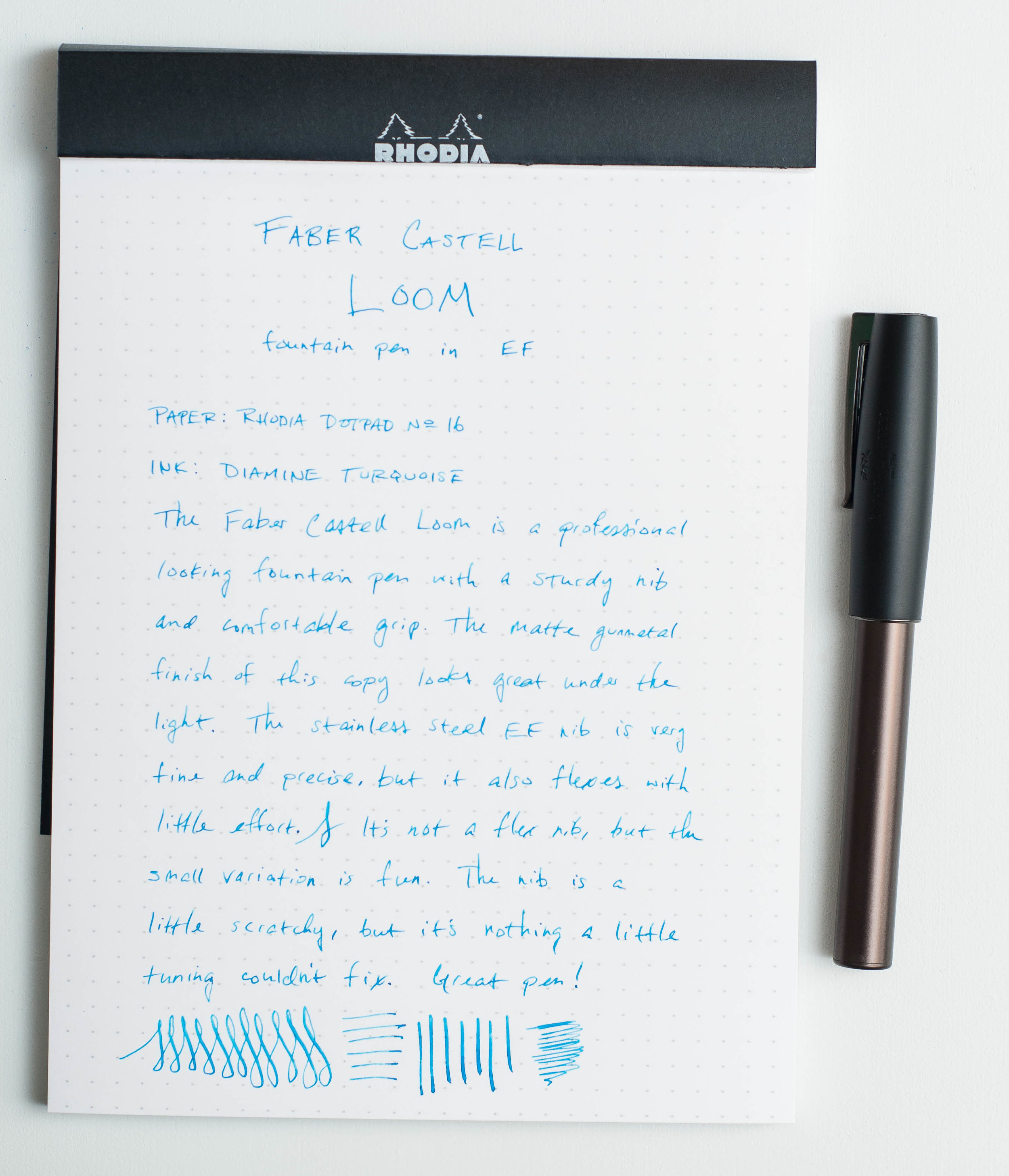 Fountain Pen Review: Faber-Castell Loom 