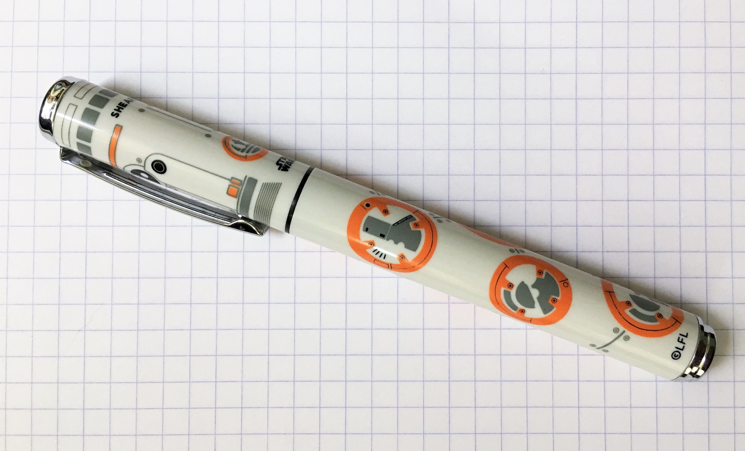 Star Wars R2-D2 Refillable Gel Rollerball pen Sheaffer Pop 