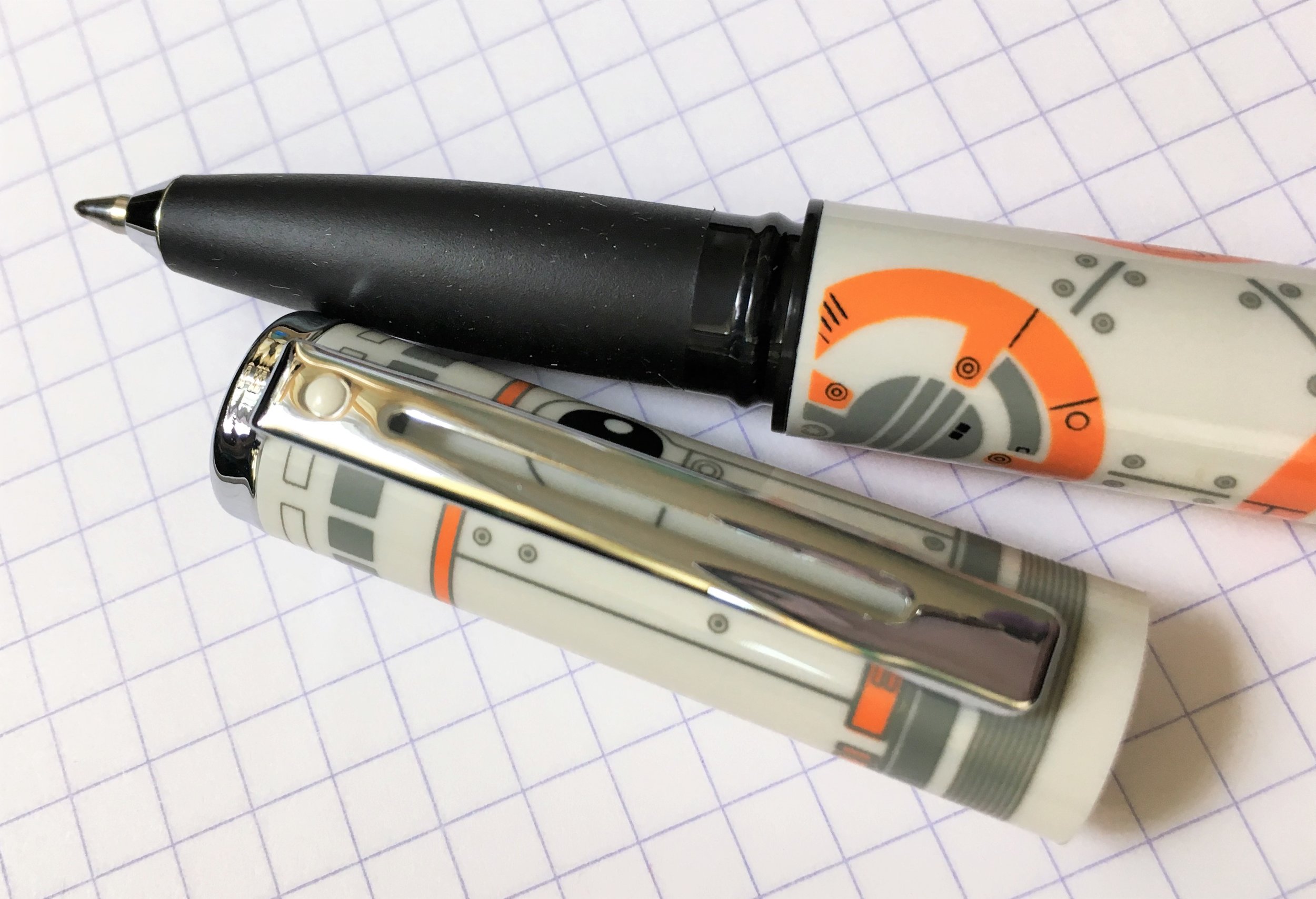 Sheaffer Pop Star Wars BB-8 Gel Rollerball Pen with Chrome Trim