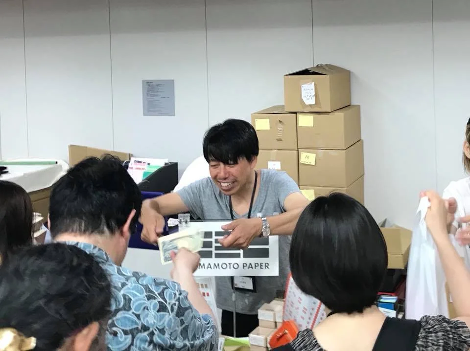 The president of Yamamoto Paper