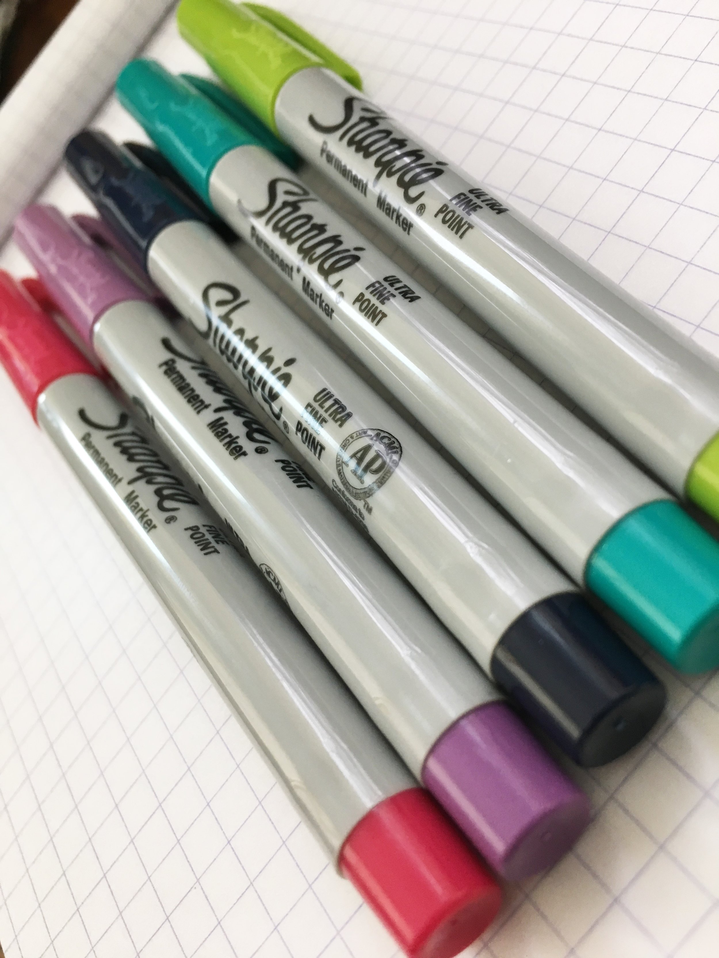 Sharpie Marker Set, Pouch, Ultra-Fine, 24-Colors