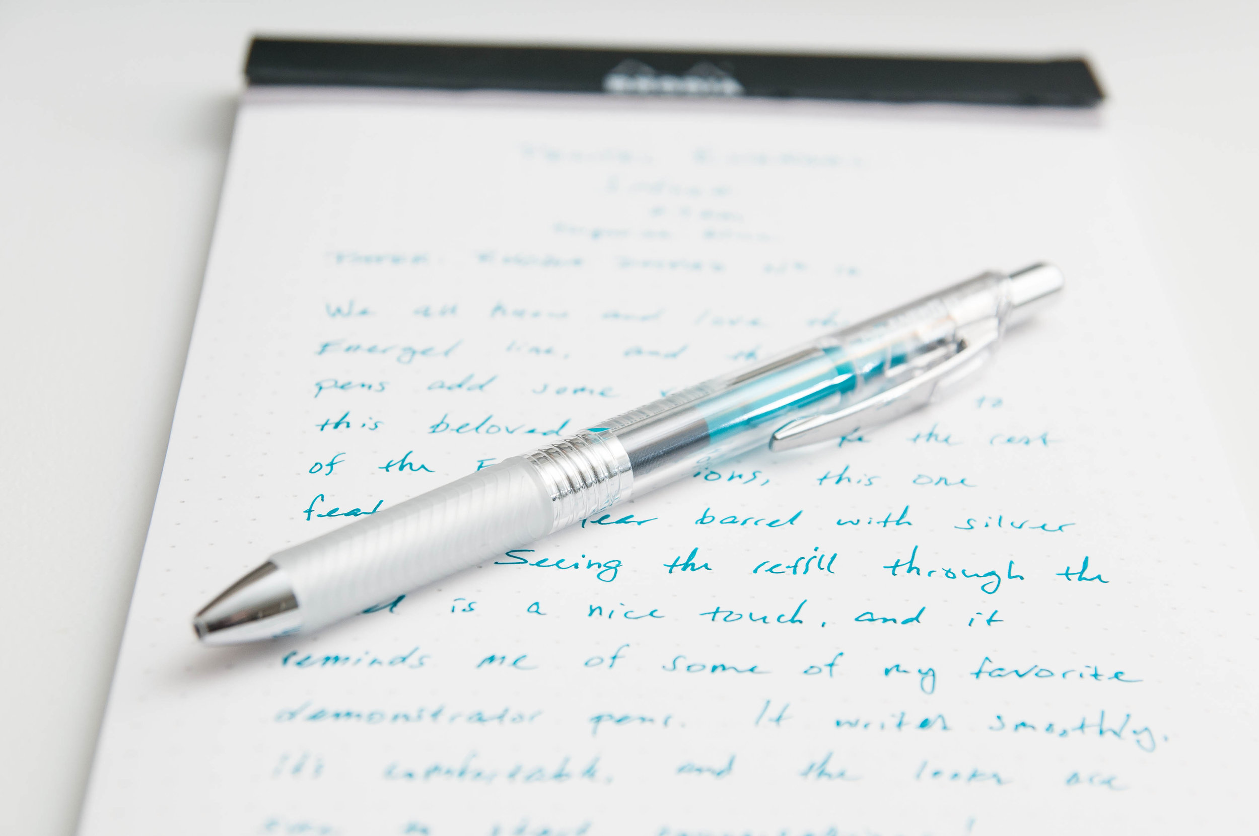 Pentel GlideWrite Ballpoint Pen Review — The Pen Addict