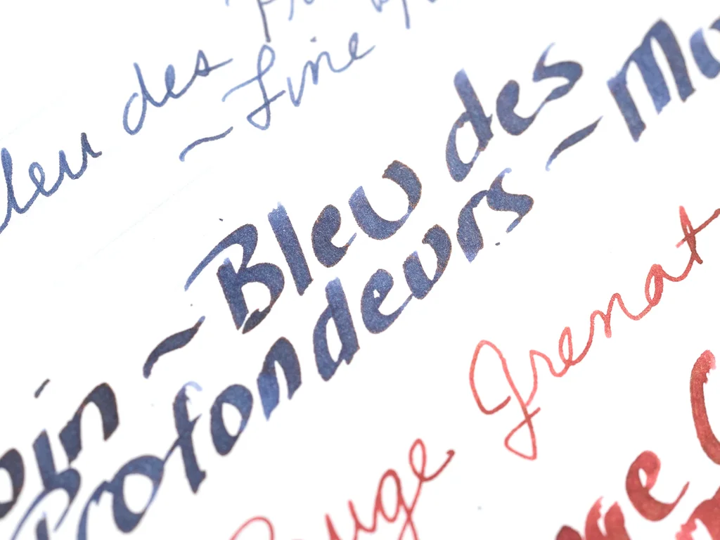 Herbin Inks Examples Five J. Herbin Inks: An Overview — The Pen Addict