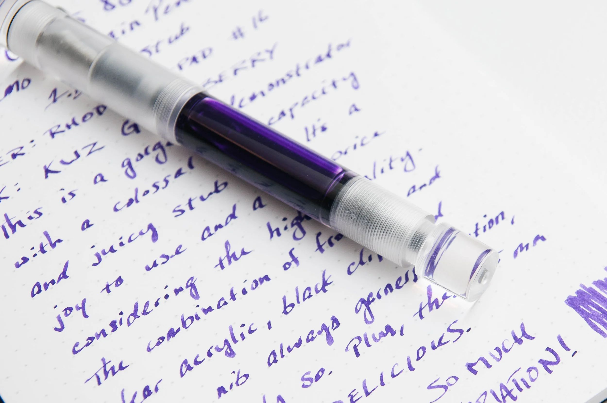 Opus 88 Demonstrator with 1.5mm Stub Nib Review — The Pen Addict
