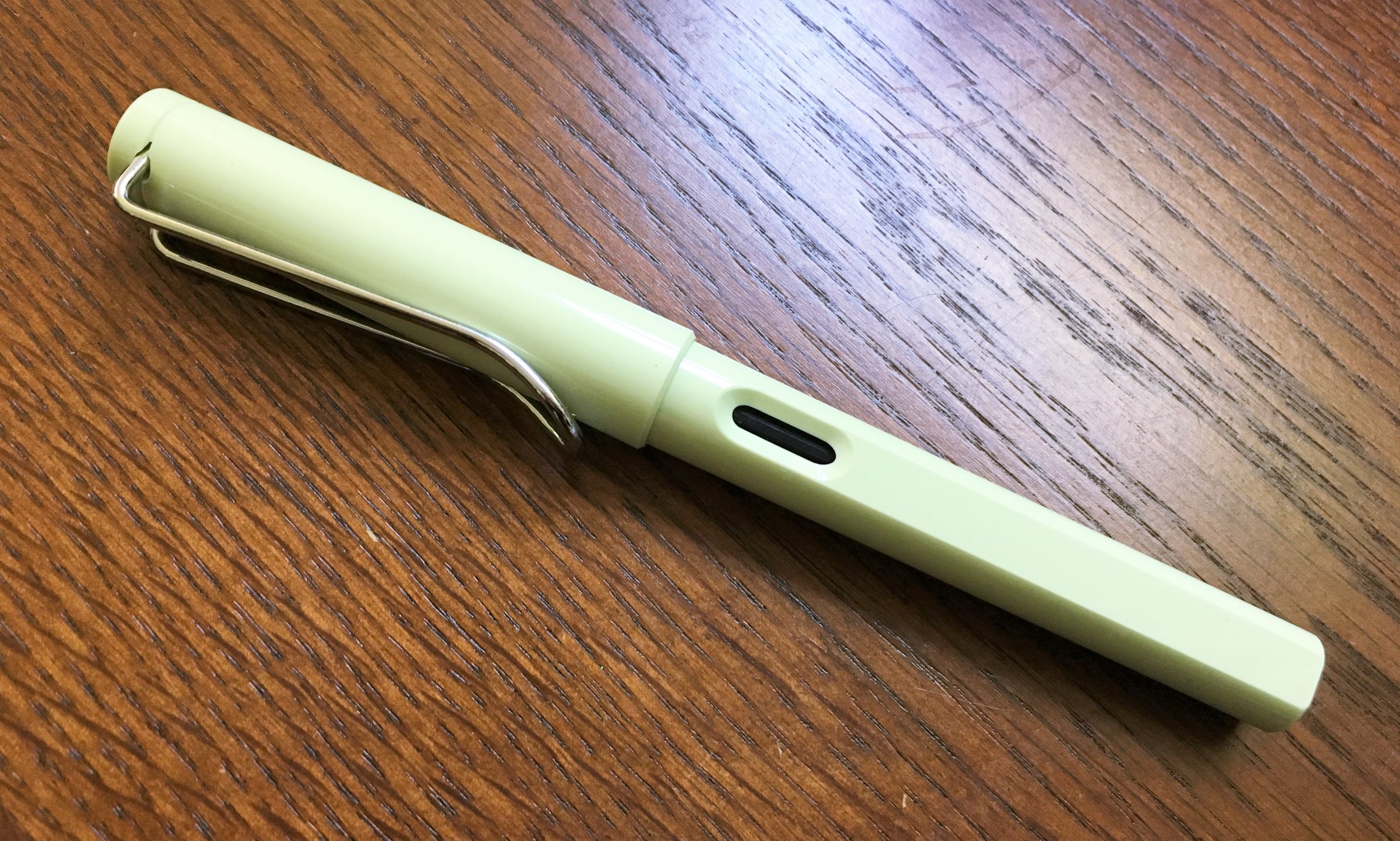 Lamy Safari Fountain Pen Mint Glaze Review — The Pen Addict