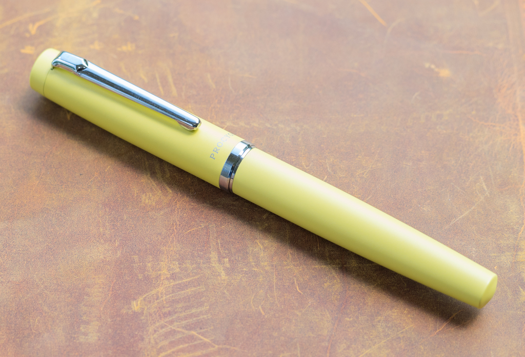 Platinum PROCYON Fountain Pen Citron Yellow Medium Nib PNS-5000#68-3 