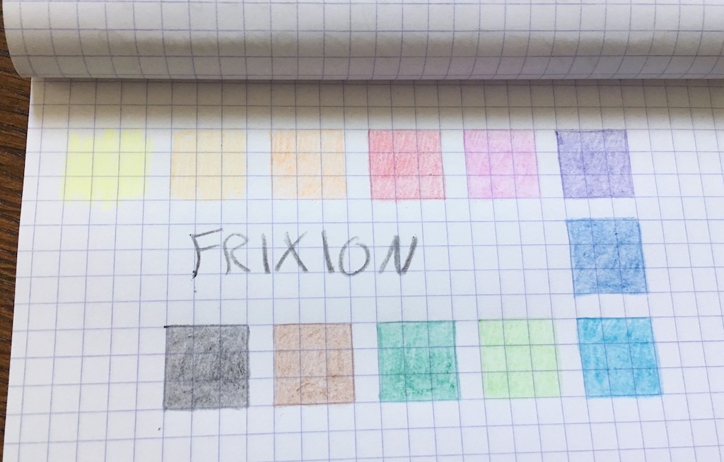 Review: Pilot Frixion Color-Pencil-Like Pen Set - The Well-Appointed Desk