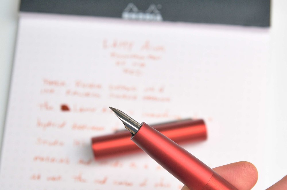 Lamy Fountain Pen Review The Pen Addict