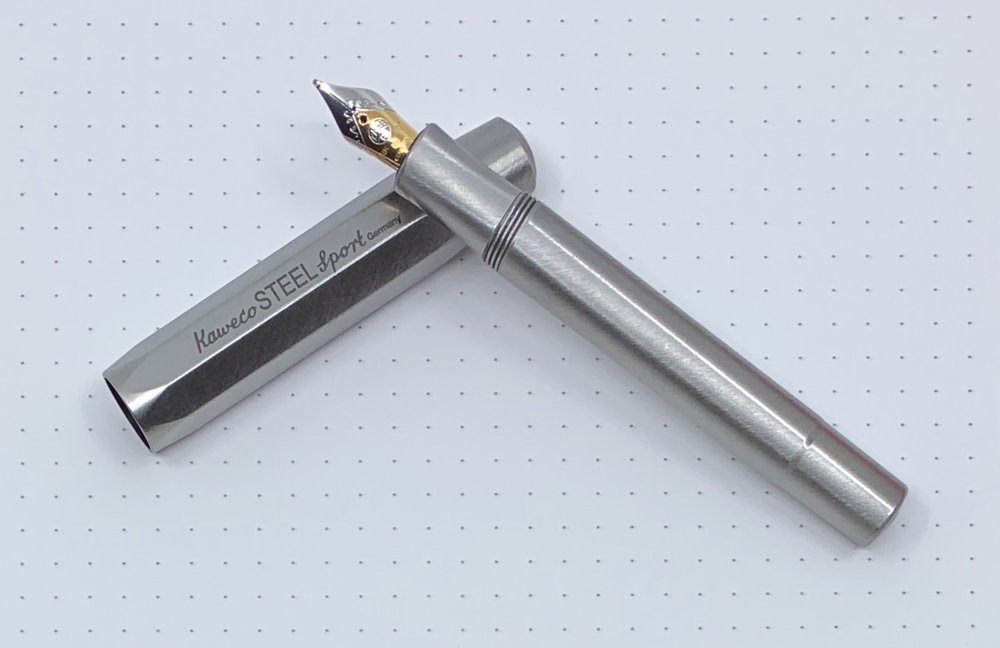 Blaast op Vertrappen Mannelijkheid Kaweco Steel Sport Fountain Pen Review — The Pen Addict