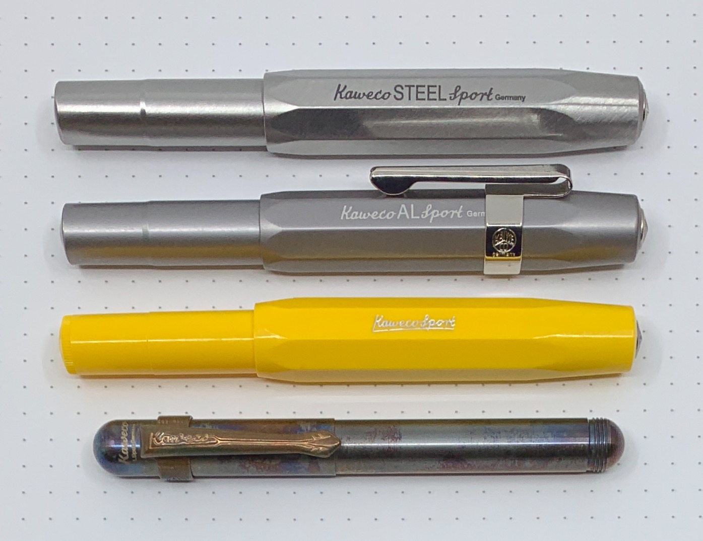 Kaweco Steel Sport Fountain Pen Review — The Pen Addict