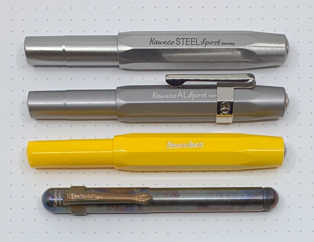 verkeer straal avond Kaweco Steel Sport Fountain Pen Review — The Pen Addict