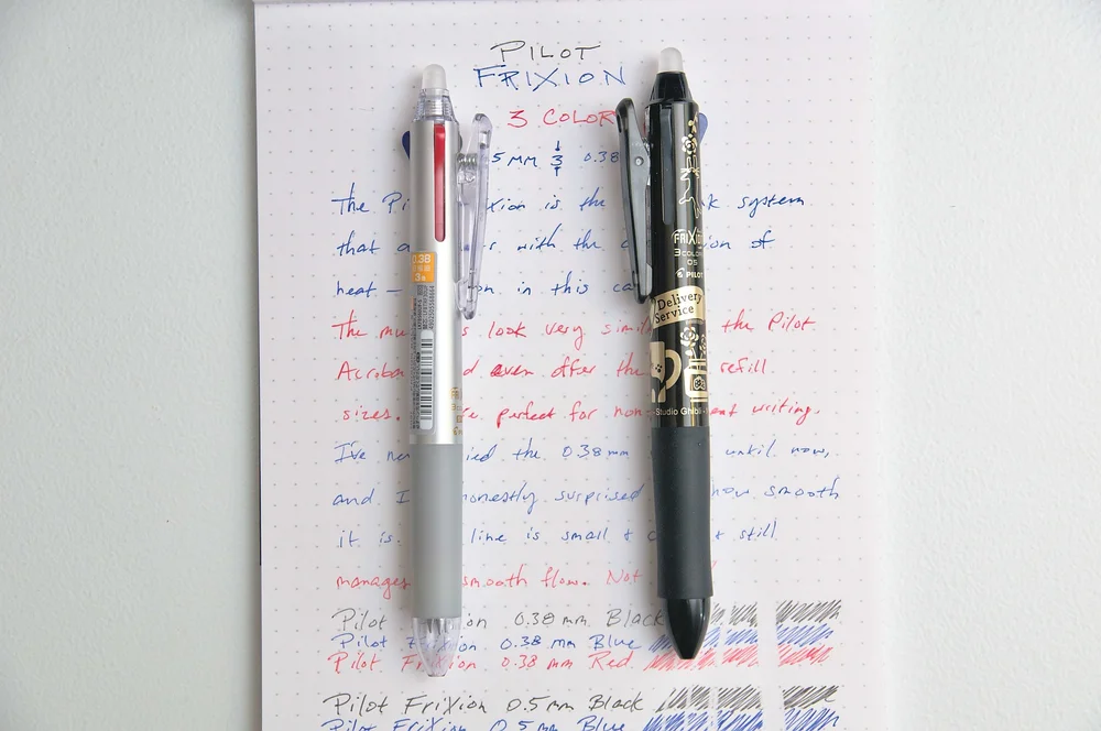 Pilot Frixion Ball 3 Multi Pen Studio Ghibli Edition Review The Pen Addict