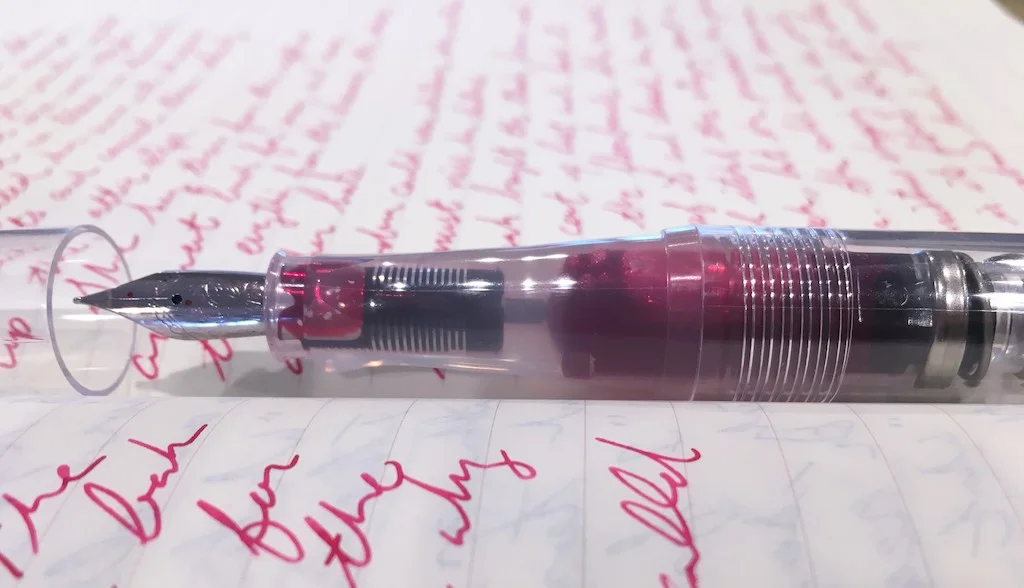 TWSBI GO Clear Fountain Pen Review — The Pen Addict