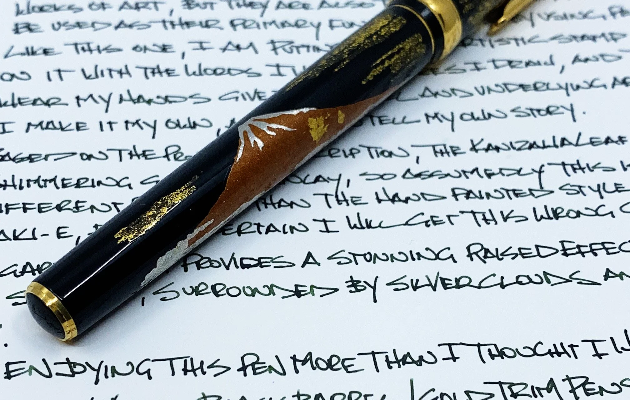 Platinum Kanazawa Leaf Fountain Pen Review