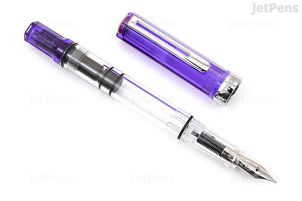 TWSBI Eco Fountain Pen - Transparent Purple Medium