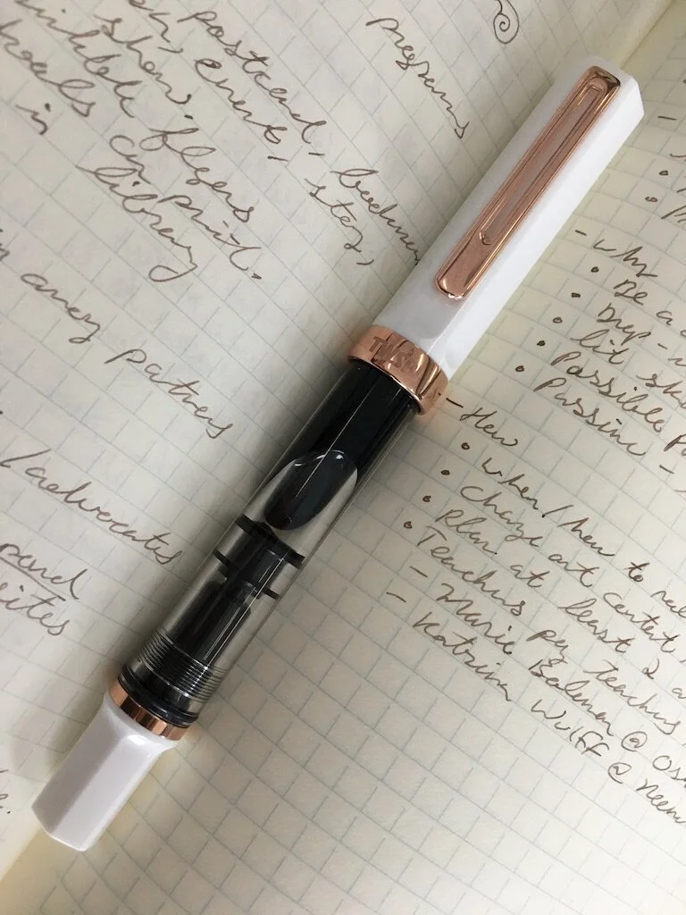 TWSBI ECO White Rose Gold Fountain Pen Review — The Pen Addict