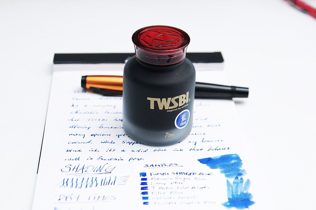 TWSBI Fountain Pen Ink – Sapphire Blue, 70mL Bottle – The Nibsmith
