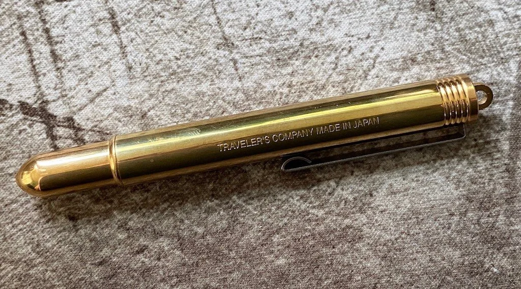 Traveler's Company Brass Fountain Pen Review — The Pen Addict