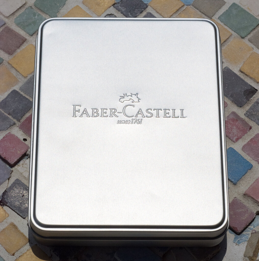 Set Caligrafía Faber-Castell Grip Pearl Mint