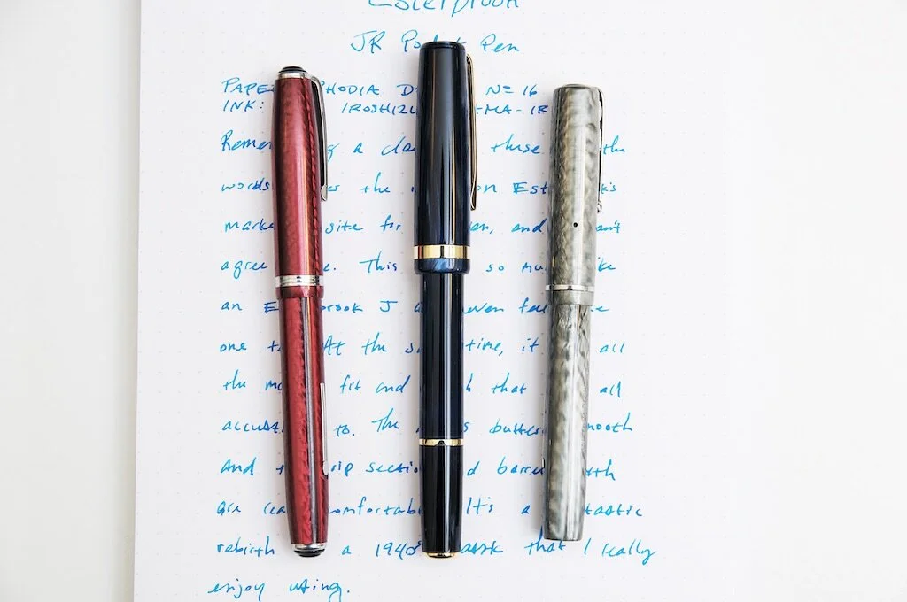Esterbrook JR Pocket Fountain Pen Comparison