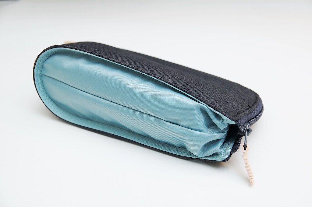 Kokuyo Will Stationery Actic Mini Pencil Case - Blue