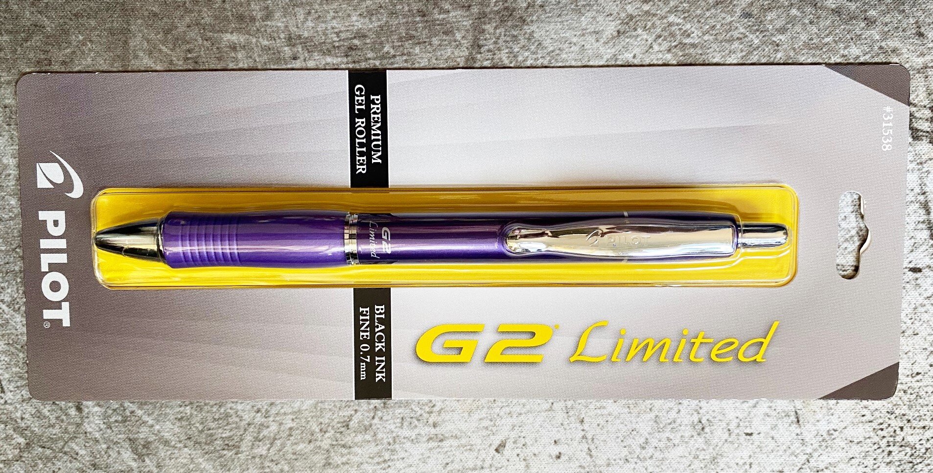Pilot G2 Gel Pen - .5 mm, Red, Extra Fine