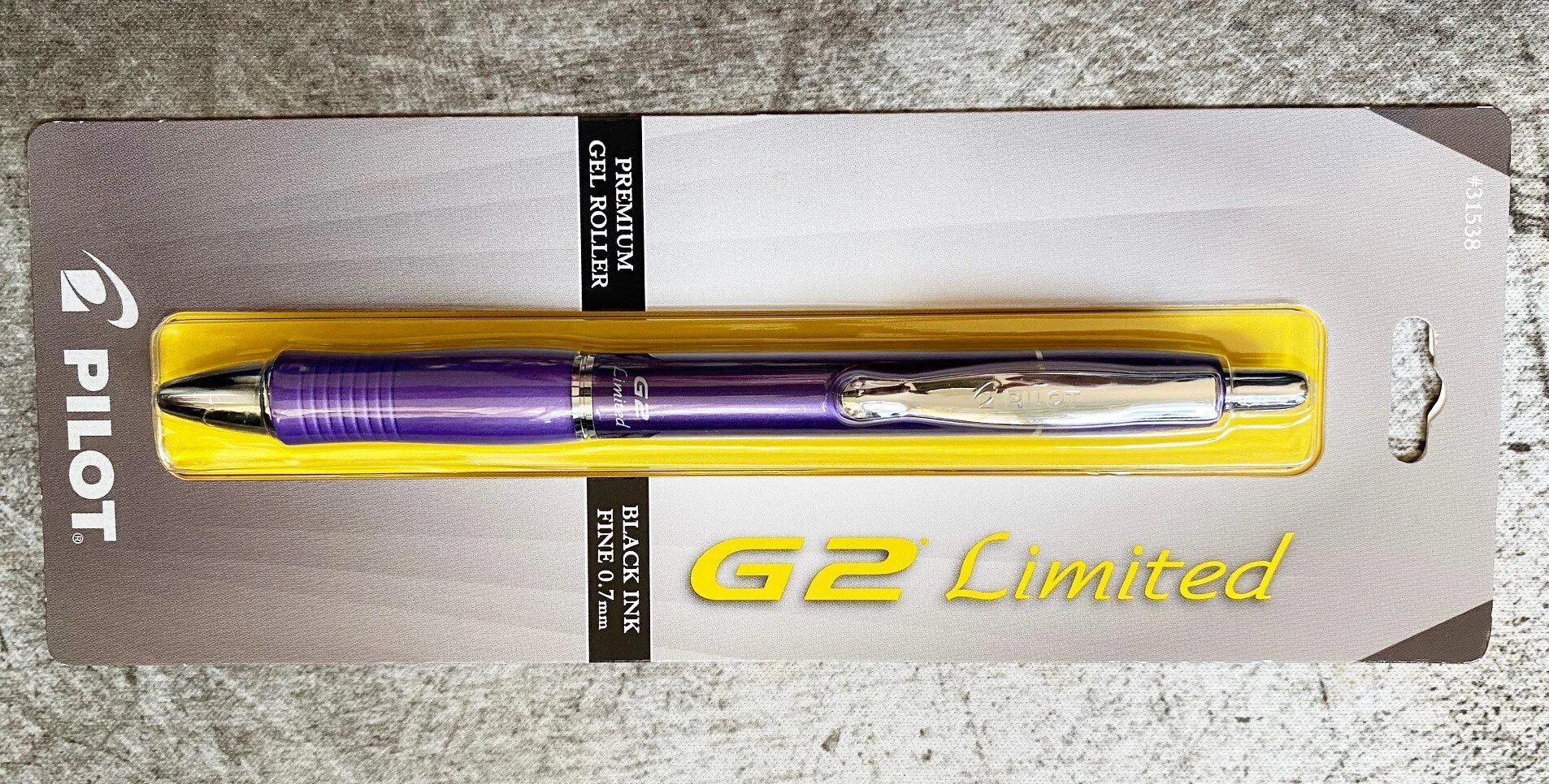 Pilot G2 Limited Metallic Body Pen Review — The Pen Addict