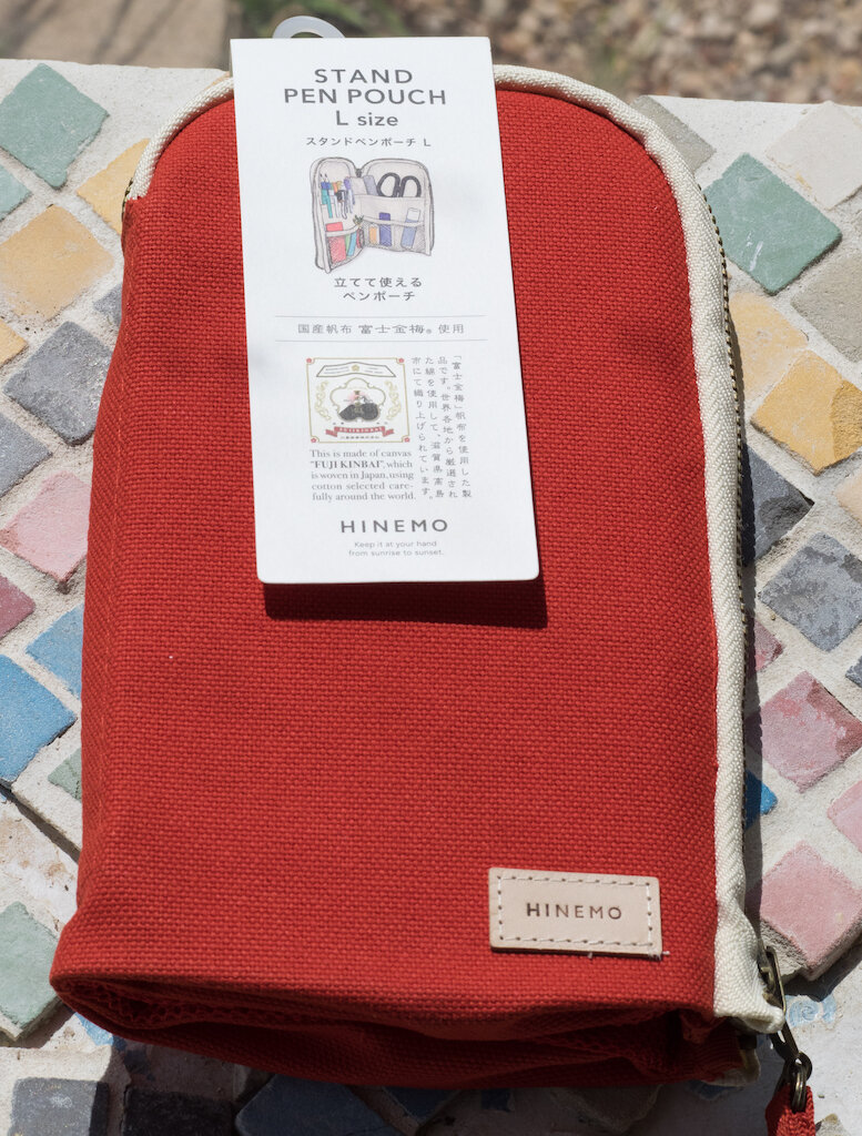 Lihit Lab Hinemo Stand Pen Pouch in Red: A Review — The Pen Addict