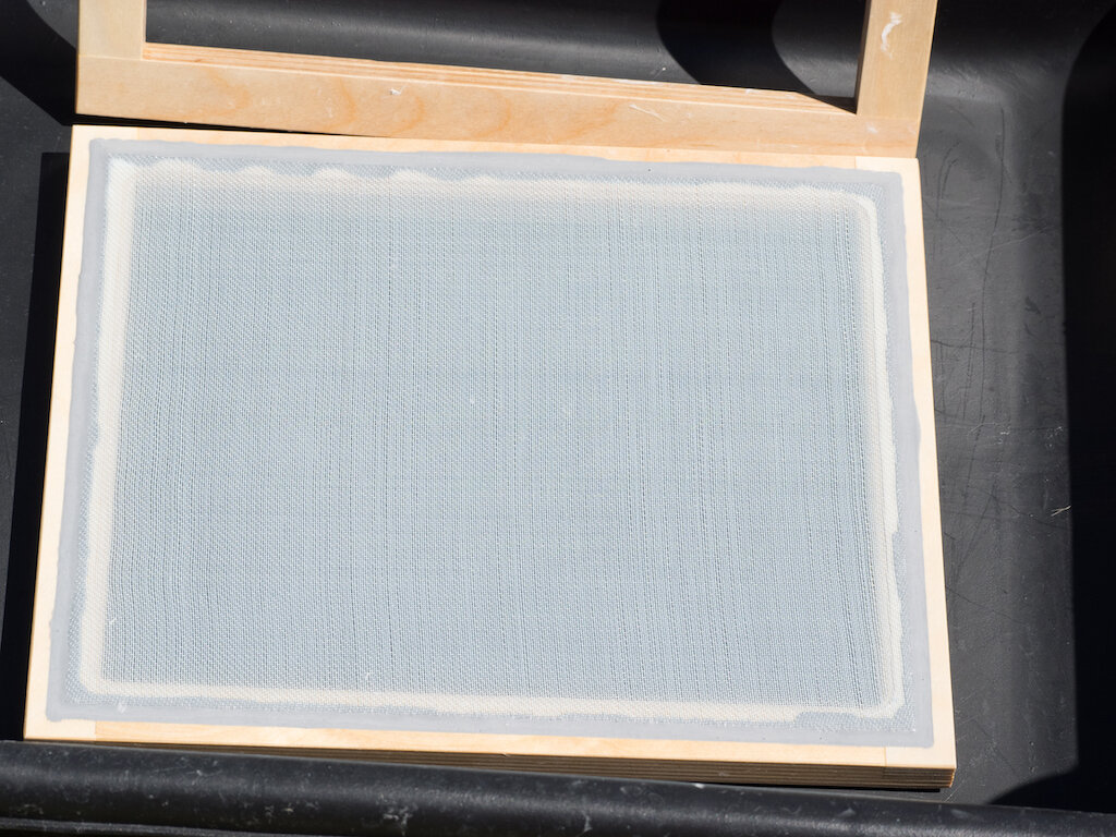 Papermaking Mould and Deckles — SHare studios