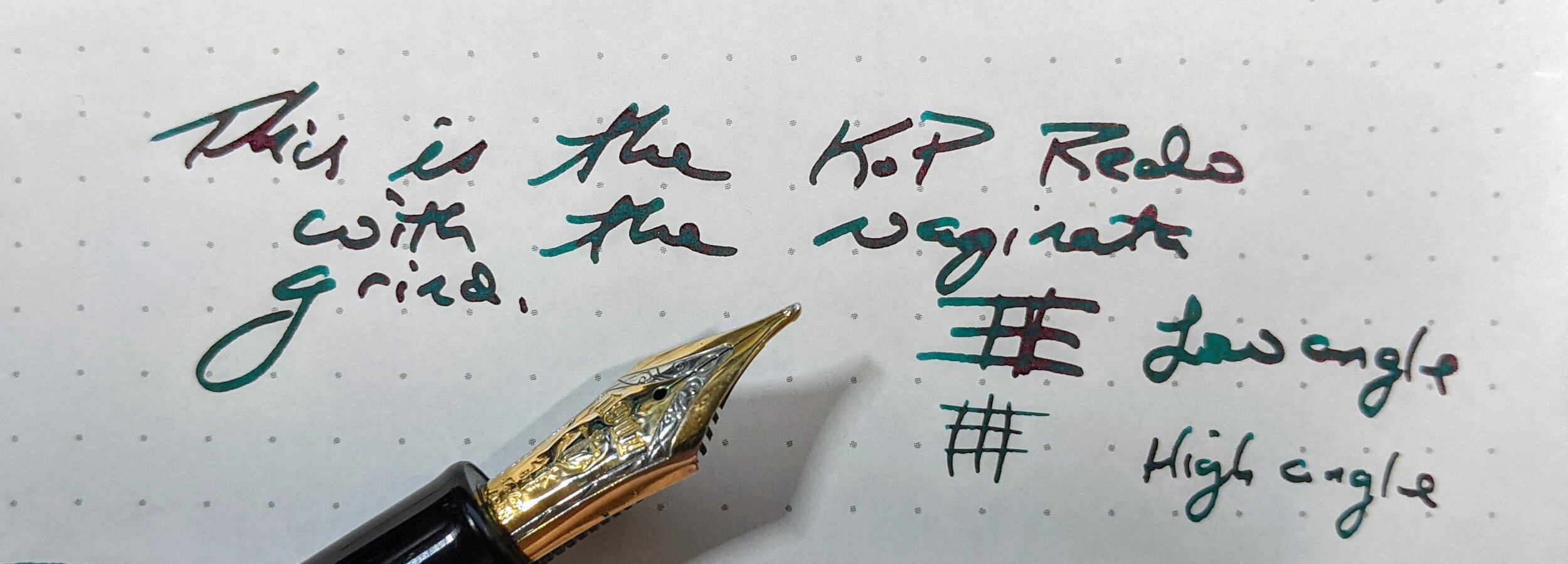 Having fun with my new FNF Zebra G nib unit. : r/fountainpens