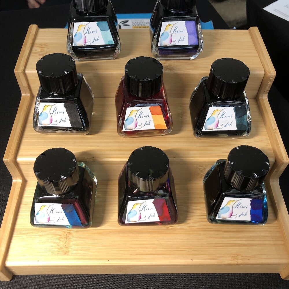 Another first timer at the SF Show was Kiwi Inks. They were surprised at the great turnout and that they had already sold out of a few colors as of Saturday morning!