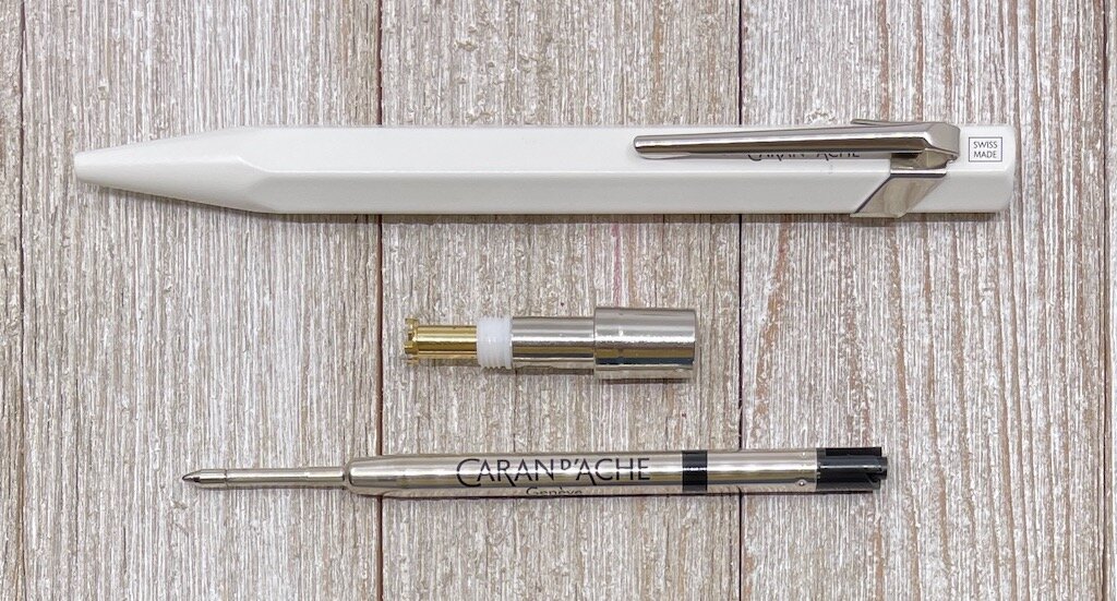 CARAN D'ACHE 849 Fountain Pen, Ballpoint Pen, Rollerball Pen and Mechanical  Pencil Gift Set for Men