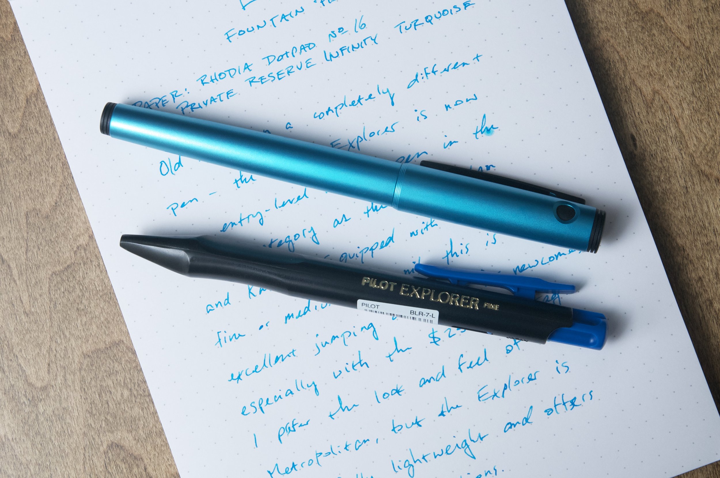Pilot Explorer Fountain Pen Review — The Pen Addict