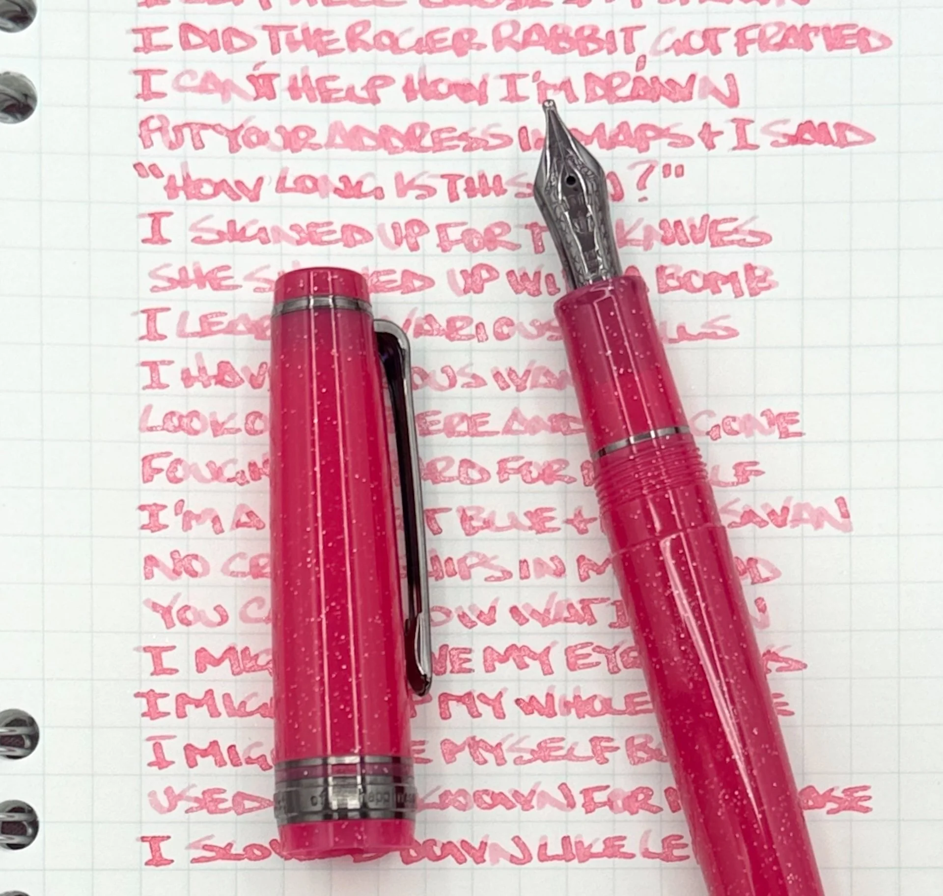 Kiwi Inks Fairy Dust Writing