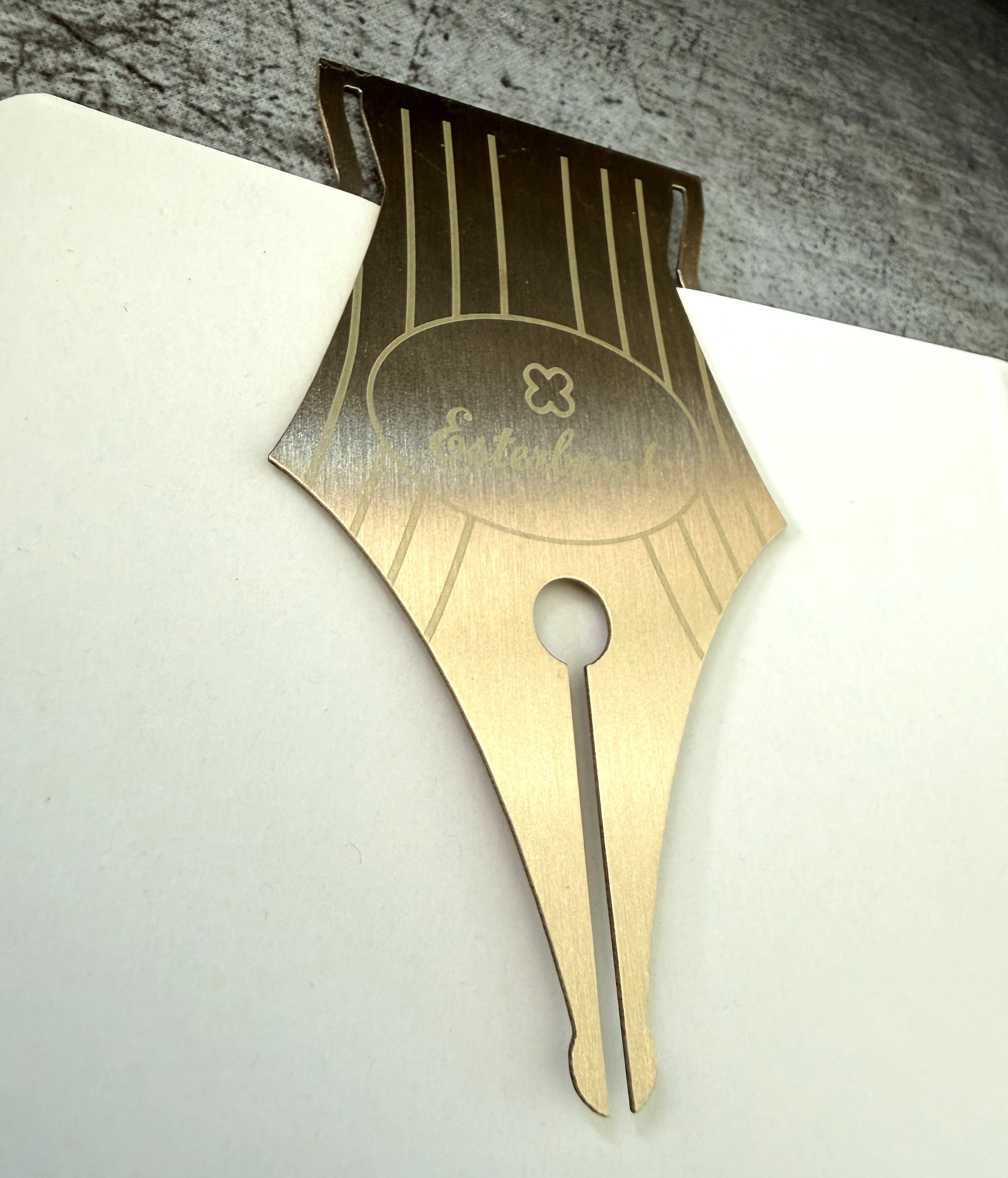 Esterbrook Brass Nib Bookmark