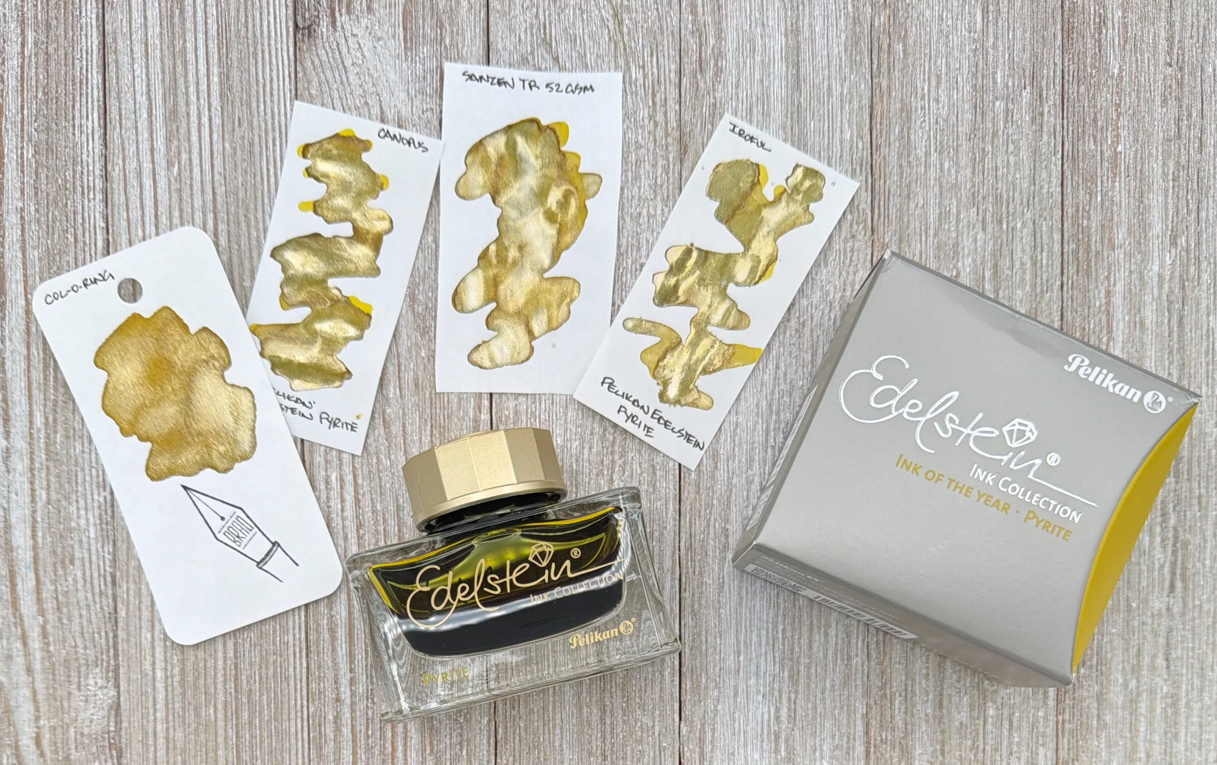Pelikan Edelstein Pyrite Ink Review