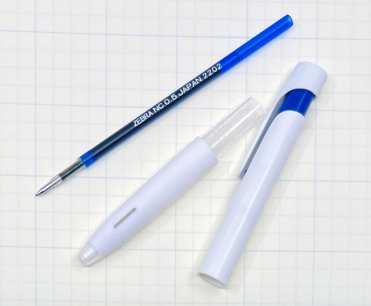 Zebra bLen Ballpoint 0.5mm Pen - Blue