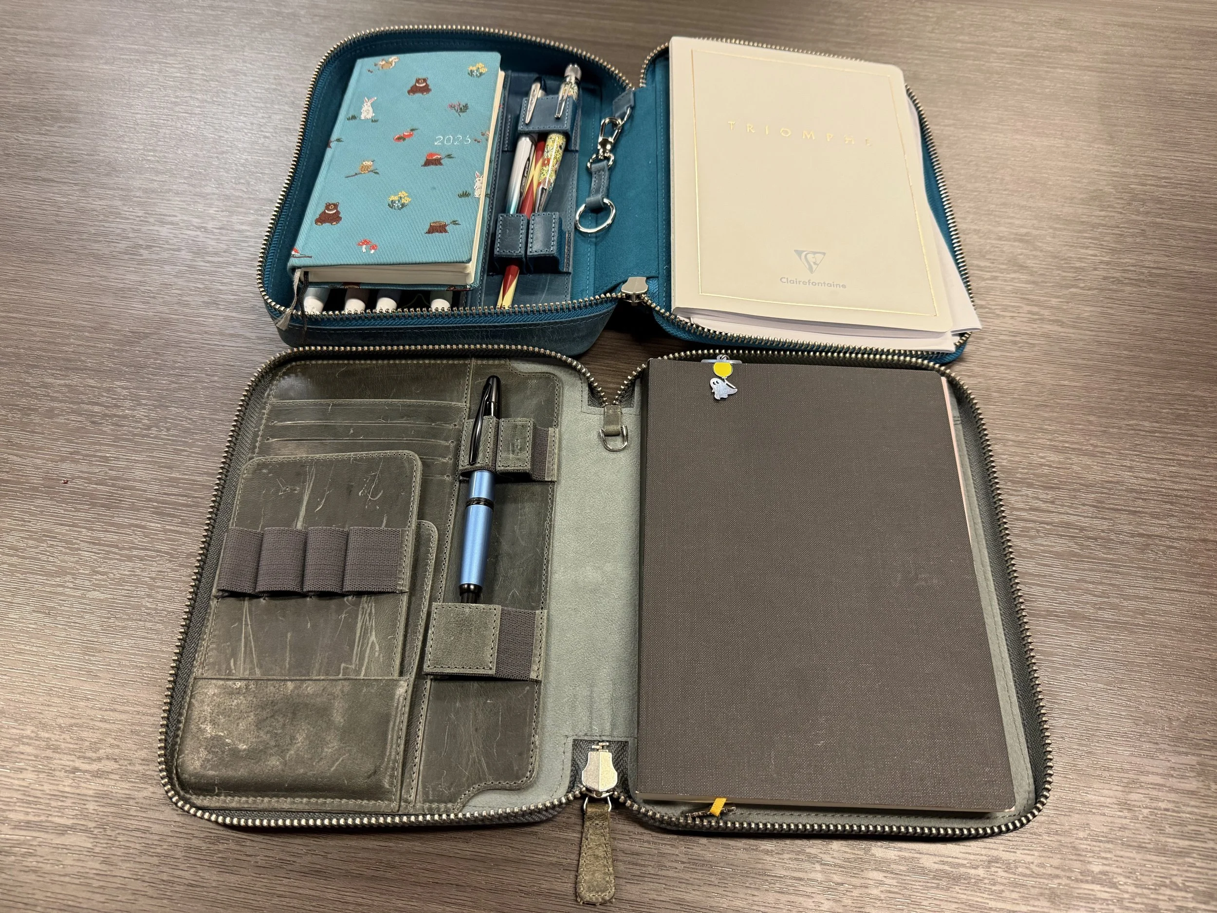 Galen Leather A5 Expansi Folio