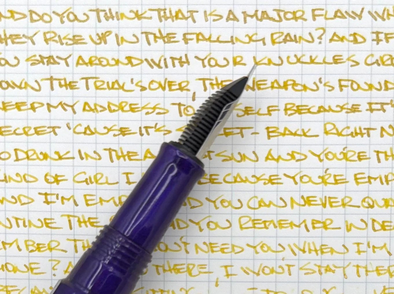 Pelikan Edelstein Pyrite Ink Feed