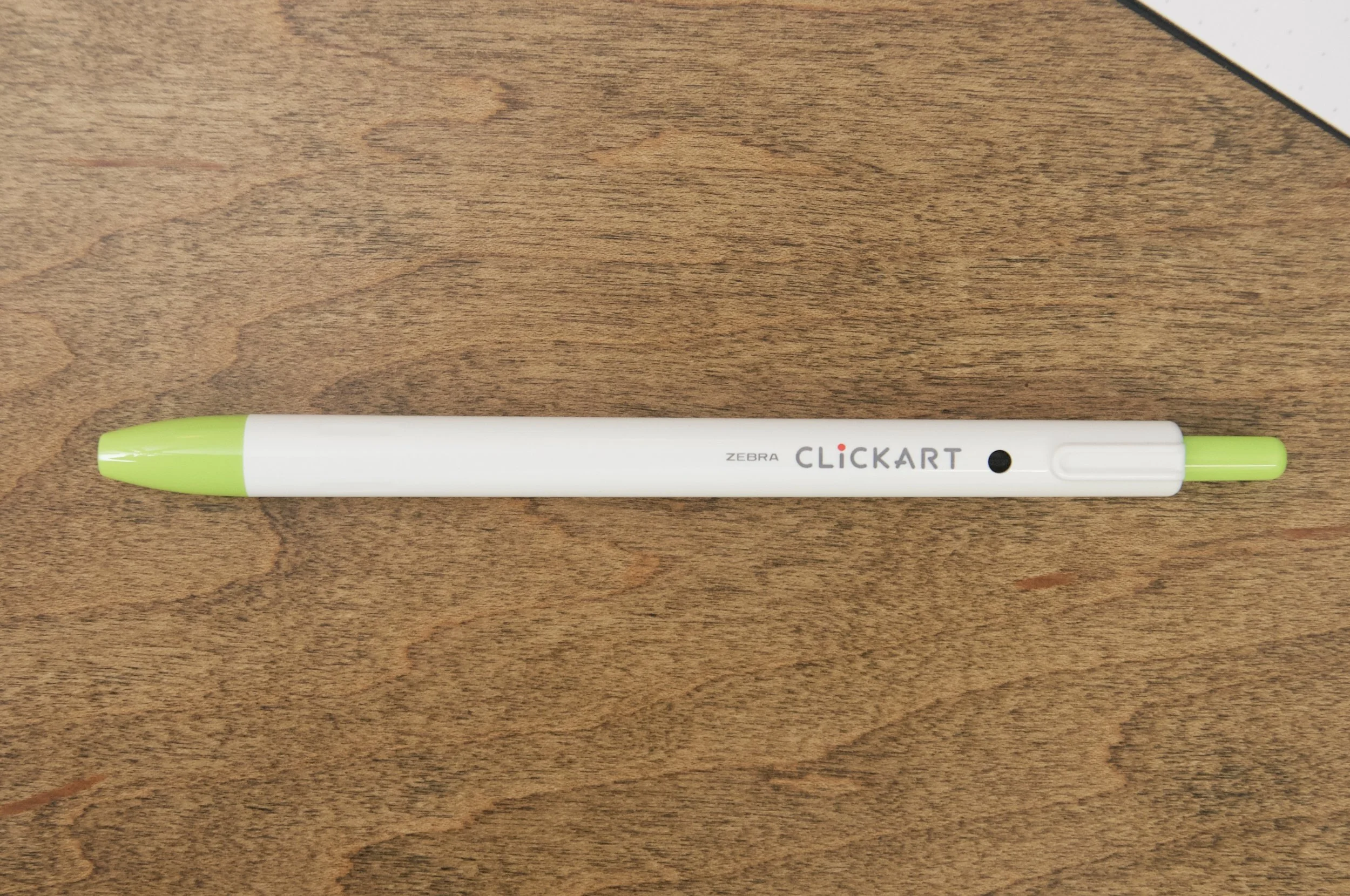 Zebra Clickart Retractable Marker Pen Sand Beige