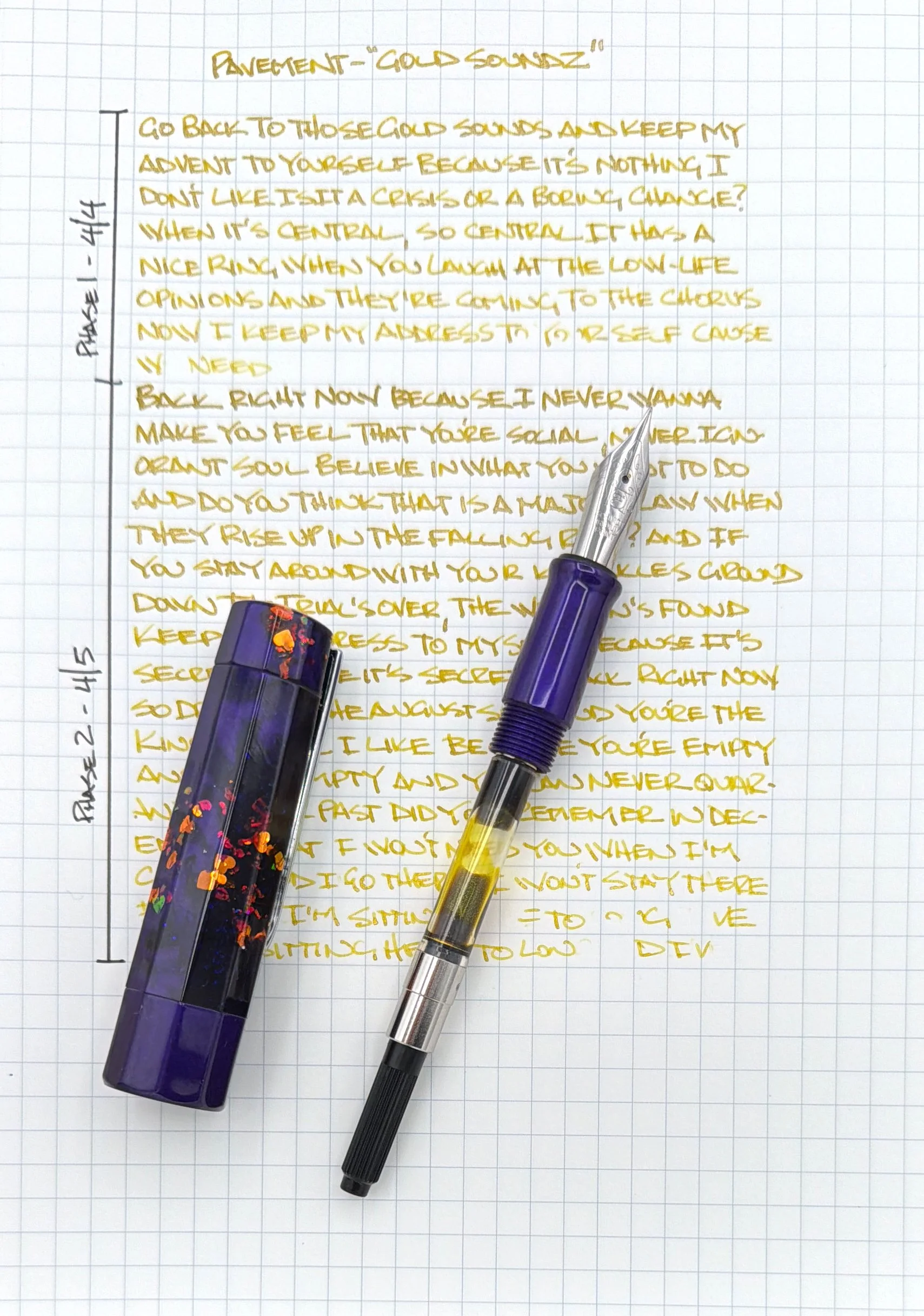 Pelikan Edelstein Pyrite Ink Flow