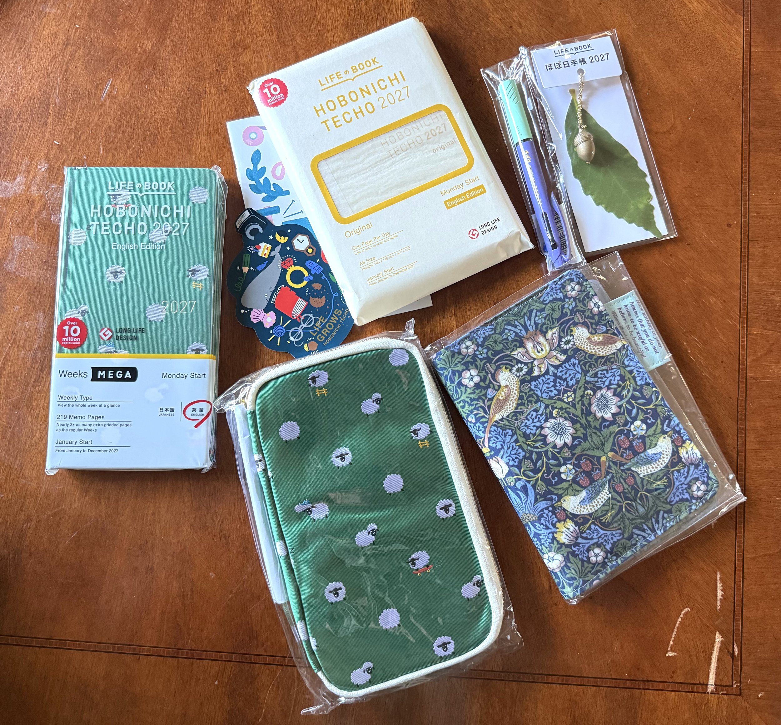 Hobonichi Haul, Holy Flock