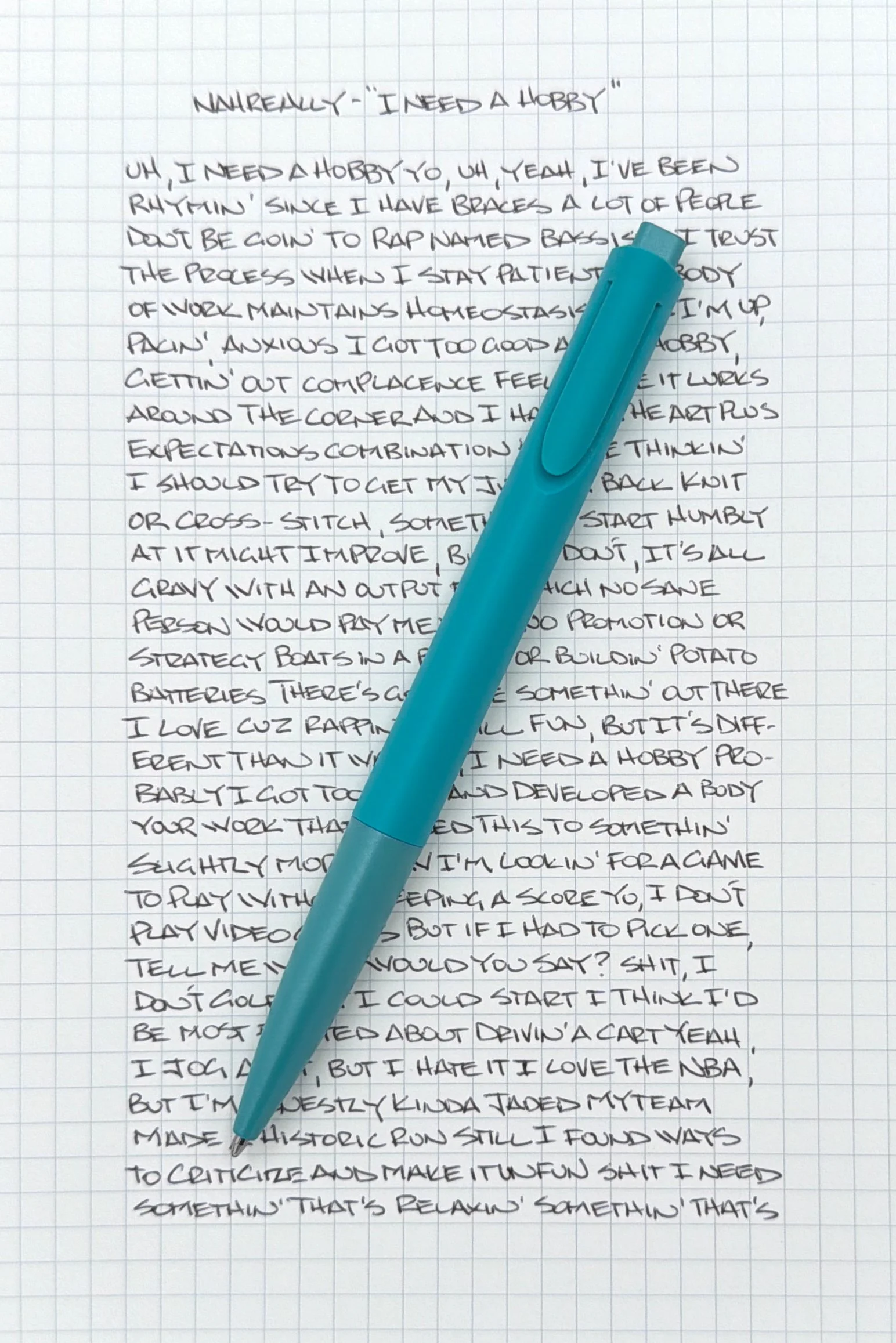 LAMY noto ballpoint writing