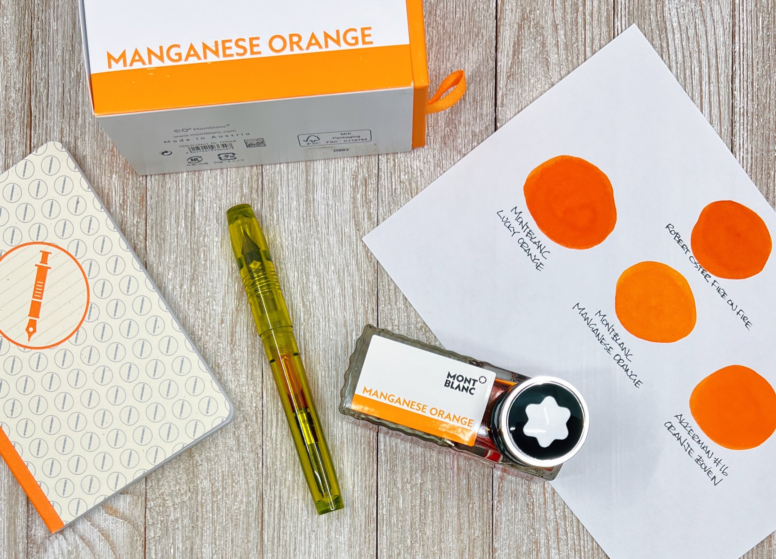 Montblanc Orange Review — The Pen Addict