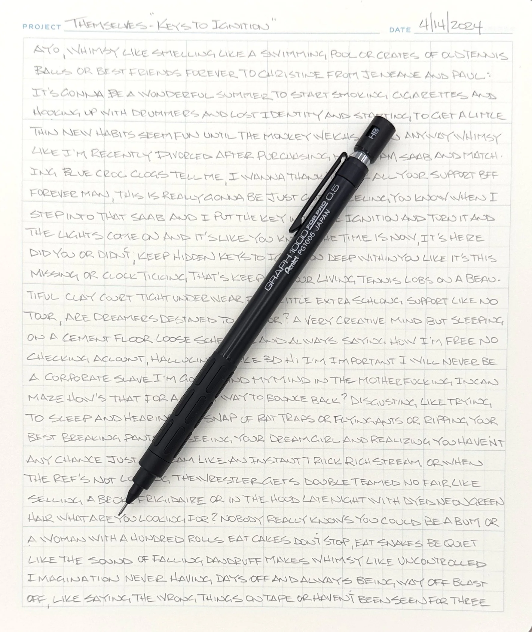 Pentel Graph 1000 for Pro Drafting Pencil Writing
