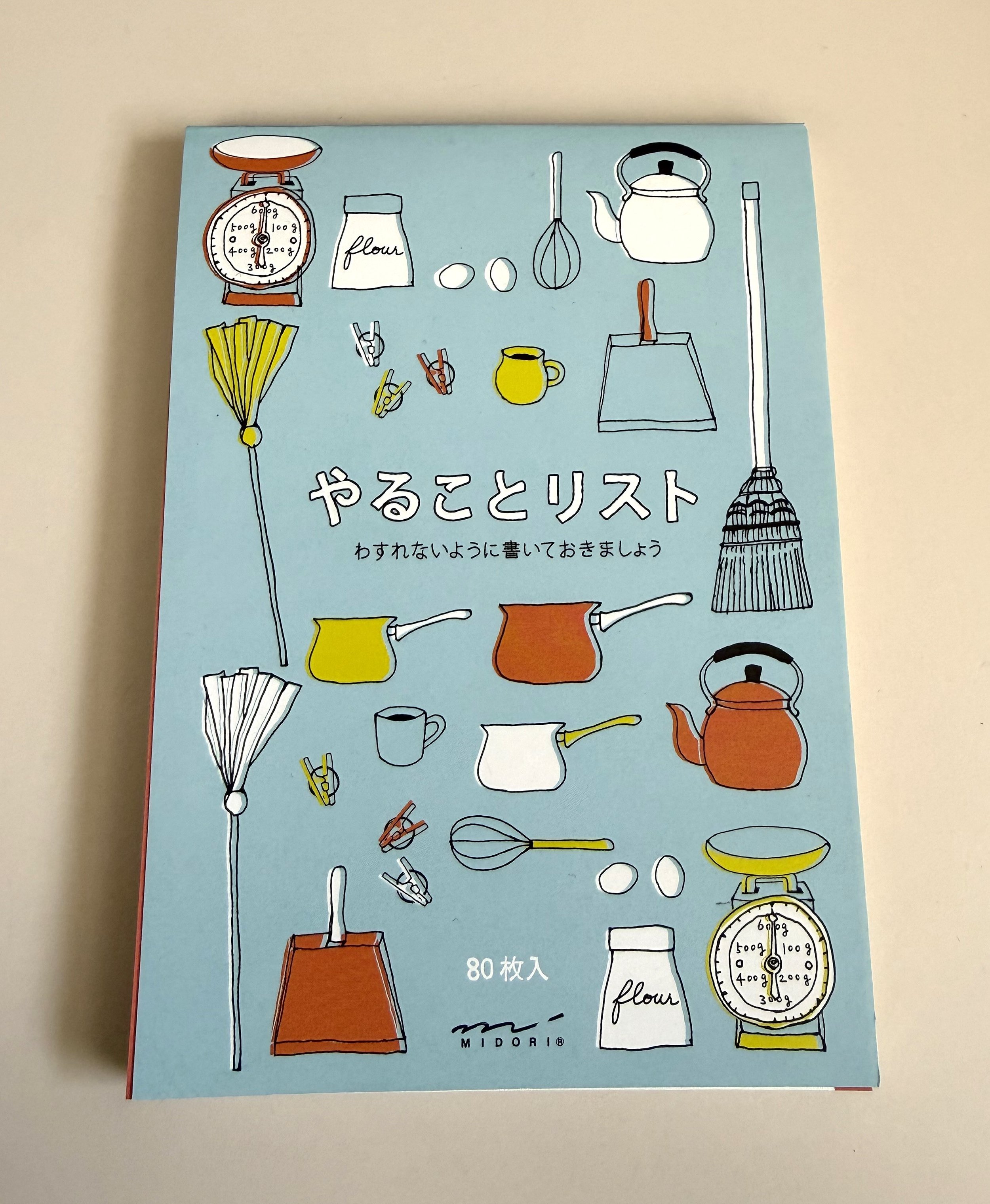 Midori Household Items To Do List Memo Pad Review