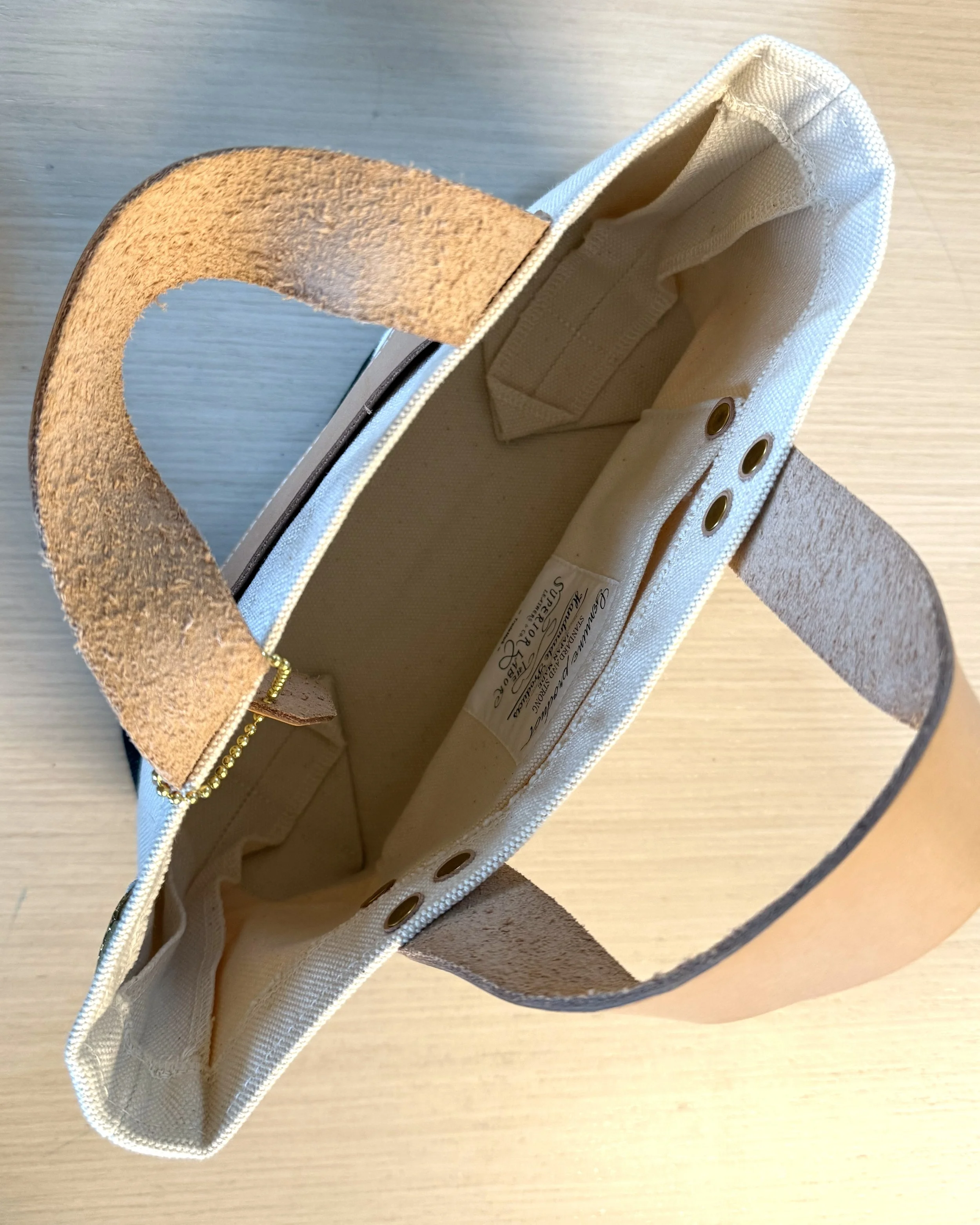 The Superior Labor Petite Engineer Bag Inside