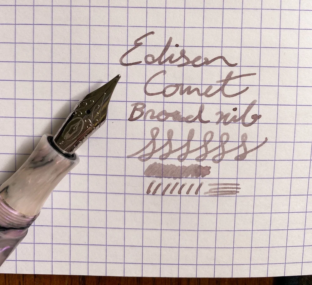 Edison Pen Co. Comet Fountain Pen