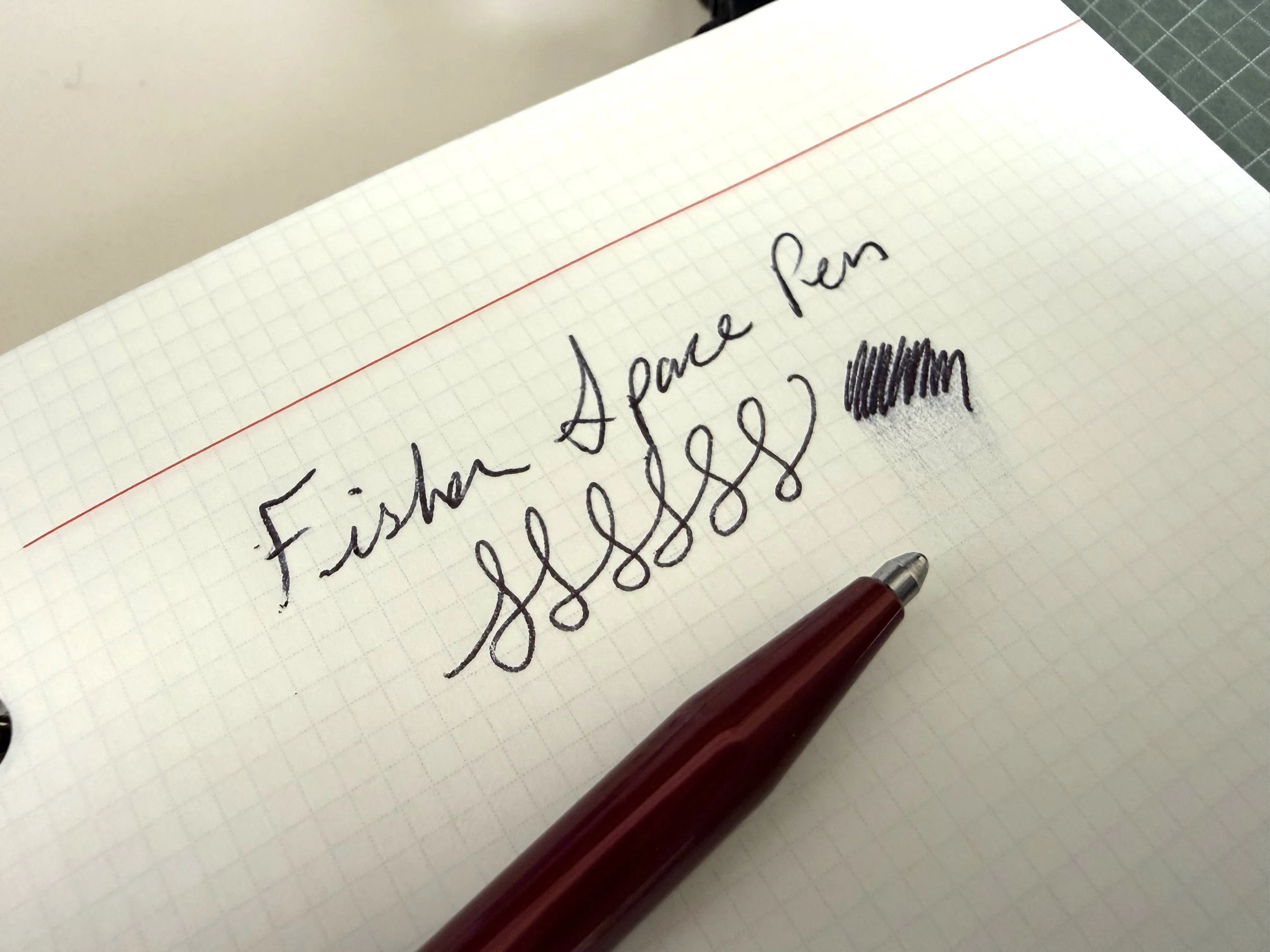 Fisher Space Pen Stowaway Writing